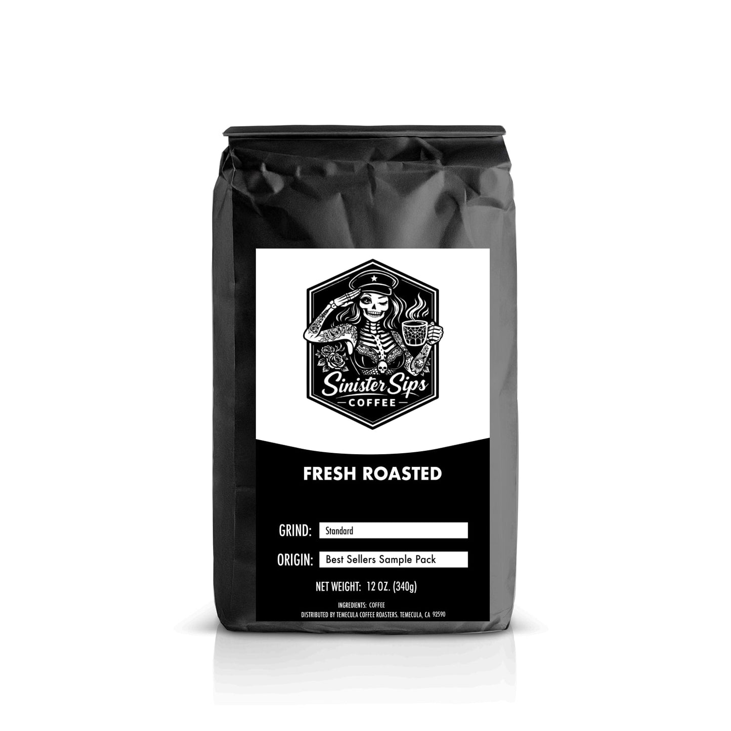 Best Sellers Sample Pack: 6Bean, Cowboy, Breakfast, Peru, Mexico, Bali